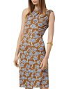 【送料無料】 ヴェルサーチ レディース ワンピース トップス One Shoulder Dress Tobacco+po