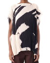 【送料無料】 ジェイソン ウー レディース シャツ トップス Pleated Top Calico/Black