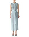 【送料無料】 ジェイソン ウー レディース ワンピース トップス Pleated Georgette Sleeveless Dress Steel Blue