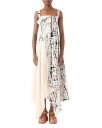 【送料無料】 ジェイソン ウー レディース ワンピース トップス Brushstroke Fray Jacquard Asymmetric Dress Cali...