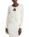 【送料無料】 ラブスハックファンシー レディース カーディガン アウター Rogan Crewneck Cardigan Sweater Ivory