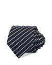 【送料無料】 ボス メンズ ネクタイ アクセサリー Classic Stripe Tie Dark Blue