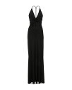 【送料無料】 ヴィクトリア ベッカム レディース ワンピース トップス V Neck Ruch Cami Gown Black