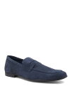 【送料無料】 ブルーノマグリ メンズ スリッポン・ローファー シューズ Men's Lastra Unlined Suede Loafers Navy Sued...