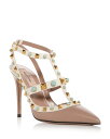 【送料無料】 ヴァレンティノ レディース パンプス シューズ Women's Rockstud Embellished Pumps Ivory/Multi