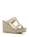 【送料無料】 ヴァレンティノ レディース サンダル シューズ Women's Rockstud Embellished Espadrille Sandals L...