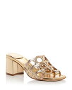 【送料無料】 フェラガモ レディース サンダル シューズ Women's Erne Gancini Slide Sandals Gold