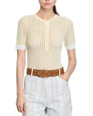 【送料無料】 サンドロ レディース ニット・セーター アウター Crewneck Sweater Light Yellow(4)