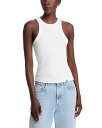 【送料無料】 マザー レディース タンクトップ トップス The Chin Up Tank Top White