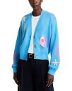 【送料無料】 マザー レディース カーディガン アウター The Bell Sleeved Cropped V Neck Cardigan Sweater Sh...