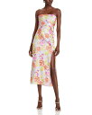 【送料無料】 サンク ア セプト レディース ワンピース トップス Midnight Tulips Denali Dress Pale Lavender Mul...