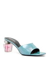 【送料無料】 ヴェルサーチ レディース サンダル シューズ Women's Bright Crystal Patent Leather High Heel Mu...