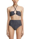 【送料無料】 シグニフィキャント・アザー レディース トップのみ 水着 Niah Embellished Bikini Top Charcoal