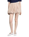 【送料無料】 サンドロ レディース スカート ボトムス Striped Bubble Skirt Sand Camel