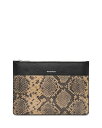 【送料無料】 ホイッスルズ レディース クラッチバッグ バッグ Una Snake Print Panel Pouch Zip Clutch Multicolo...