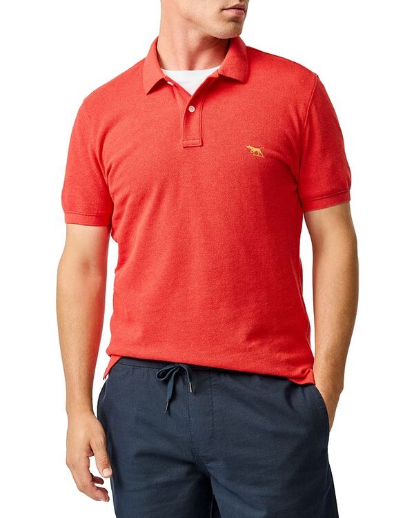 【送料無料】 ロッドアンドグン メンズ ポロシャツ トップス The Gunn Slim Fit Polo Shirt Chilli