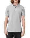 【送料無料】 オールセインツ メンズ ポロシャツ トップス Reform Cotton Slim Fit Polo Shirt Machine Grey