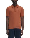 【送料無料】 フレッドペリー メンズ ポロシャツ トップス Regular Fit Polo Shirt Cinnamon