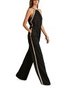 【送料無料】 レイス レディース ジャンプスーツ トップス Auden Craft Detail Halterneck Jumpsuit Black