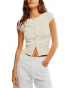 【送料無料】 フリーピープル レディース カーディガン アウター Most Wanted Cap Sleeve Cardigan Ivory