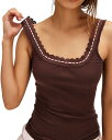 【送料無料】 フリーピープル レディース タンクトップ トップス Only You Tank Top French Roast