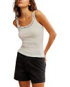 【送料無料】 フリーピープル レディース タンクトップ トップス Only You Tank Top Ivory