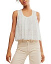 【送料無料】 フリーピープル レディース タンクトップ トップス Marina Eyelet Tank Clean Ivory