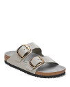 【送料無料】 ビルケンシュトック レディース サンダル シューズ Women's Arizona High Shine Big Buckle Slide Sandals Gray(4)