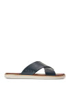 【送料無料】 コールハーン メンズ サンダル シューズ Men's Nantucket Cross Strap Slip On Slide Sandals Na...