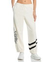 【送料無料】 フリーピープル レディース カジュアルパンツ ボトムス Free People All Star Logo Sweatpants Ivory/Black(4)