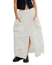 【送料無料】 フリーピープル レディース スカート ボトムス Eloise Parachute Maxi Skirt Clean Ivory