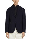 【送料無料】 ゼニア メンズ ジャケット・ブルゾン アウター High Performance Jersey Suit Jacket Navy Blue