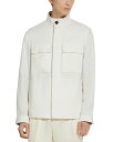 【送料無料】 ゼニア メンズ ジャケット・ブルゾン アウター Oasi Lino Regular Fit Linen Field Jacket White