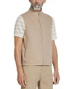 【送料無料】 ゼニア メンズ ベスト アウター Oasi Lino Regular Fit Linen Vest Light Taupe