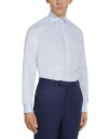【送料無料】 ゼニア メンズ シャツ トップス Centoventimila Button Front Shirt Light Blue/White
