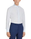 【送料無料】 ゼニア メンズ シャツ トップス Sea Island Button Front Shirt White/Light Blue