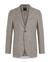 【送料無料】 ゼニア メンズ ジャケット・ブルゾン アウター Crossover Jacket Light Brown