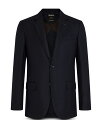 【送料無料】 ゼニア メンズ ジャケット・ブルゾン アウター Centoventimila Wool Jacket Navy Blue