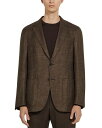 【送料無料】 ゼニア メンズ ジャケット・ブルゾン アウター Cashmere Silk & Linen Jacket Brown/ Dark Brown