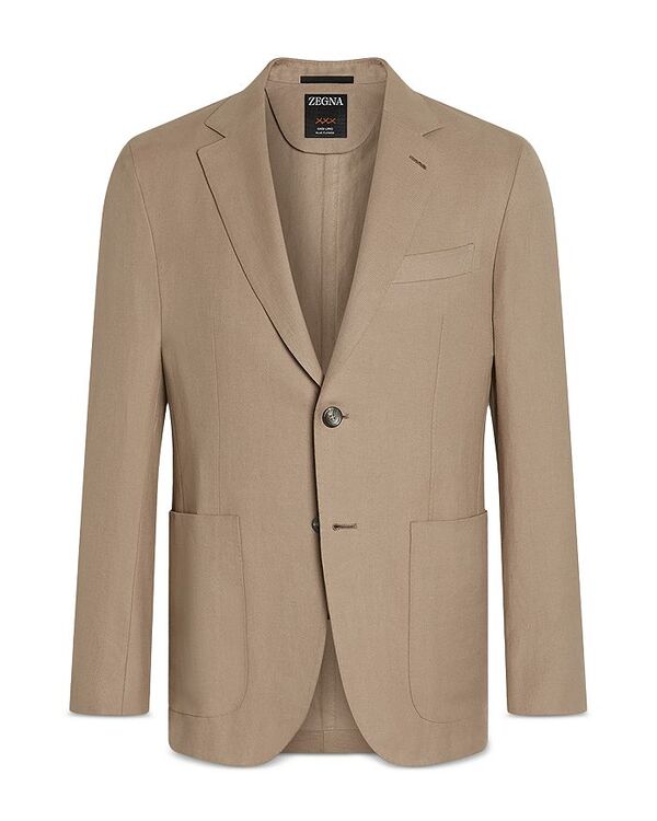 ゼニア メンズ アウター ジャケット・ブルゾン レギュラーフィット リネン ジャケット ZEGNA Oasi Lino Regular Fit Linen Ja...