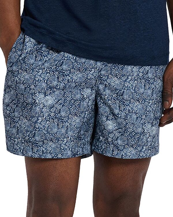 【送料無料】 オニア メンズ ハーフパンツ・ショーツ 水着 Charles Printed 5" Swim Trunks Deep Navy