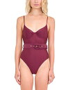 【送料無料】 シムカイ レディース 上下セット 水着 Noa Belted One Piece Swimsuit Sangria