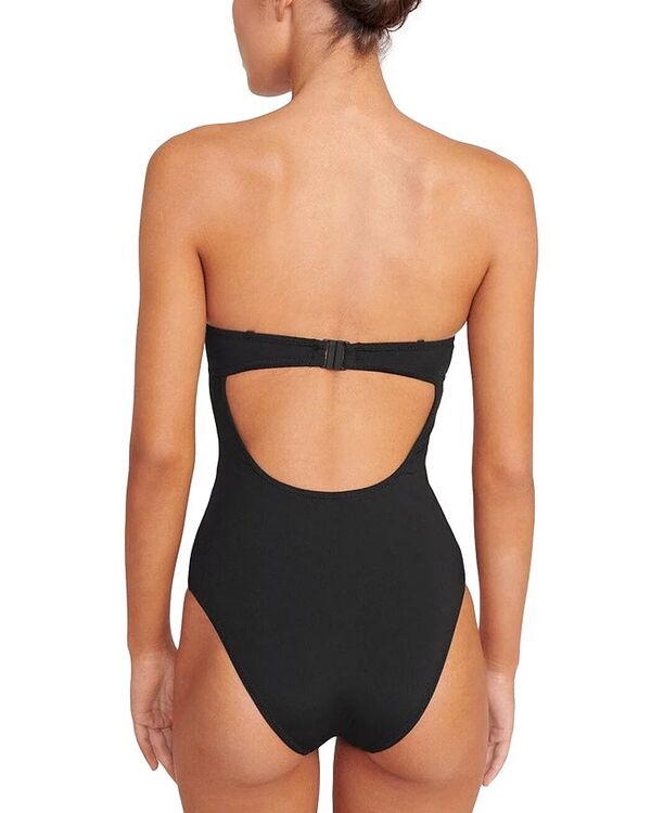 【送料無料】 スタウド レディース 上下セット 水着 Maeve One Piece Swimsuit Black/White