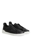 【送料無料】 ゼニア メンズ スニーカー シューズ Men's Triple Stitch Secondskin Sneakers Black