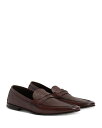【送料無料】 ゼニア メンズ スリッポン・ローファー シューズ Natural Grain Leather Mocassin Loafers Brown