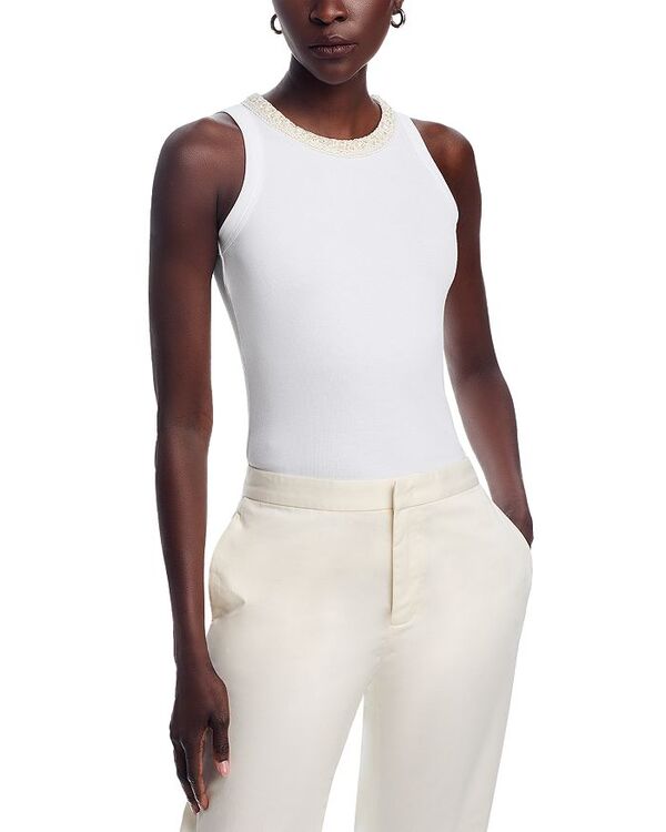 ̵ եӥ եå ǥ 󥯥ȥå ȥåץ Embellished Rowing Tank Top Open ...