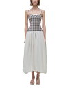 【送料無料】 シムカイ レディース ワンピース トップス Pfeiffer Bustier Dress MIDNIGHT GINGHAM