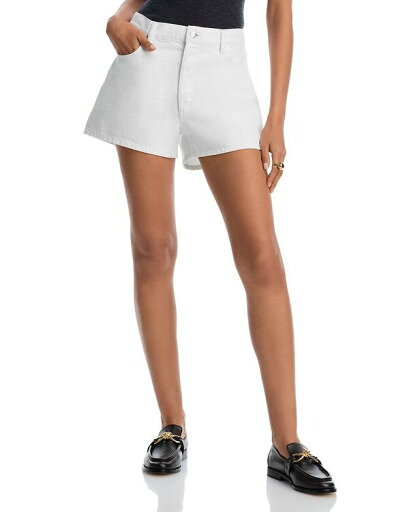 【送料無料】 フレーム レディース ハーフパンツ・ショーツ ボトムス The Hang Denim Shorts White 【送料無料】 フレーム レディース ハーフパンツ・ショーツ ボトムス The Hang Denim Shorts White