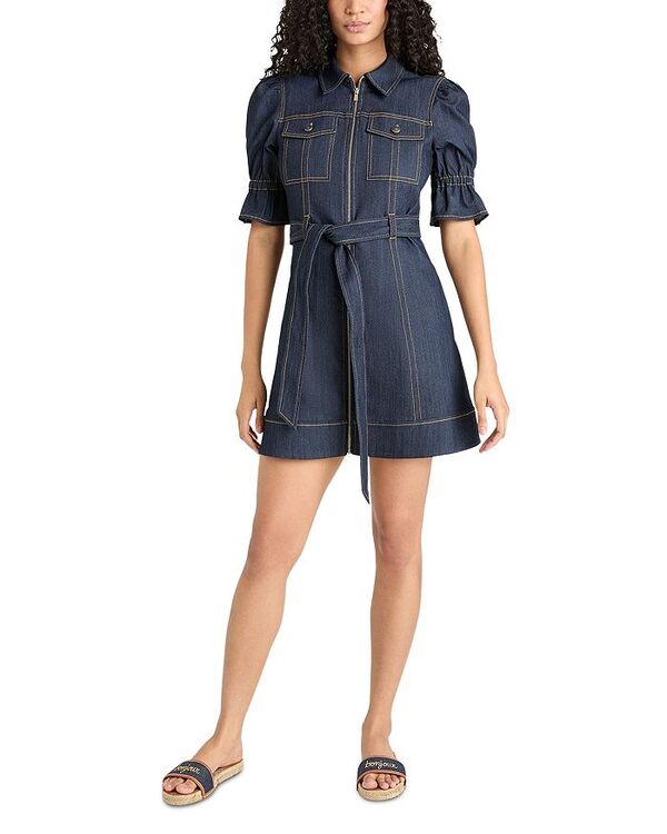 【送料無料】 サンク ア セプト レディース ワンピース トップス Denim Holly Dress Indigo