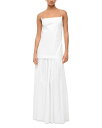 【送料無料】 スタウド レディース ワンピース トップス Ari Poplin Dress White